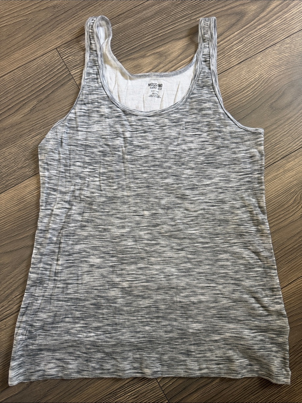 Mossimo Supply Co. Women's Gray Heather Scoop Neck Tank